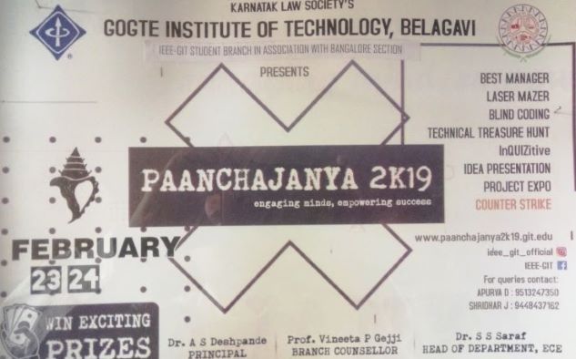 Flagship Event - PAANCHAJANYA - 2K19